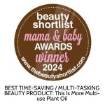 Holos Multi-use Oil winner 2024 Mama & baby