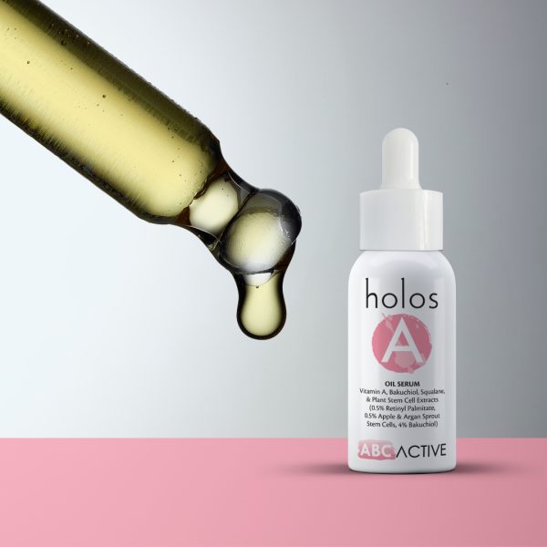 Holos ABC A Oil Night Serum Retinyl 30ml texture